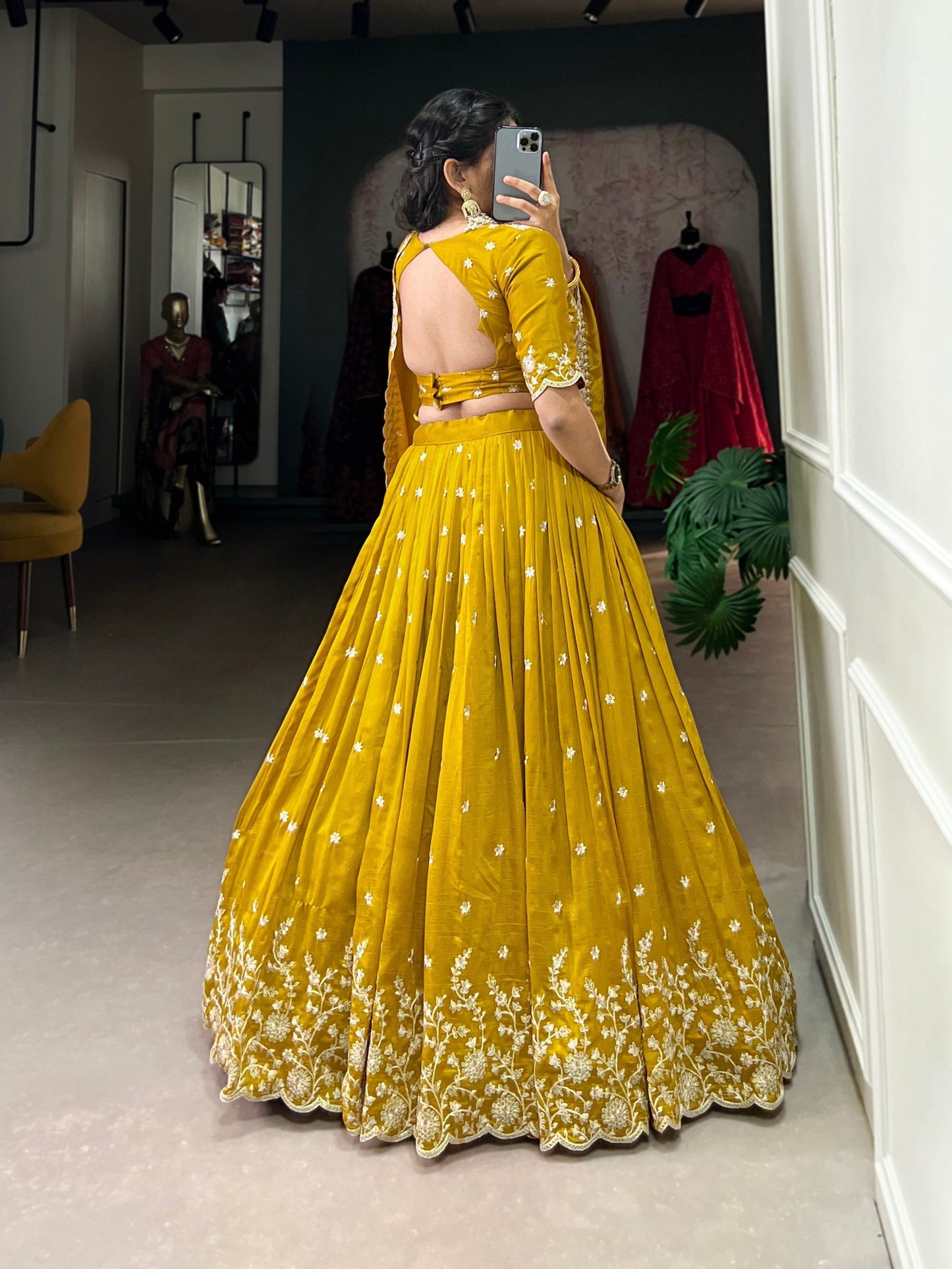 The Majestic Bride A Gown of Zari Magic and Graceful Charm