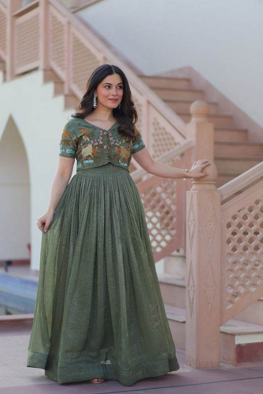 Handcrafted Elegance Blending Tradition with Contemporary Grace