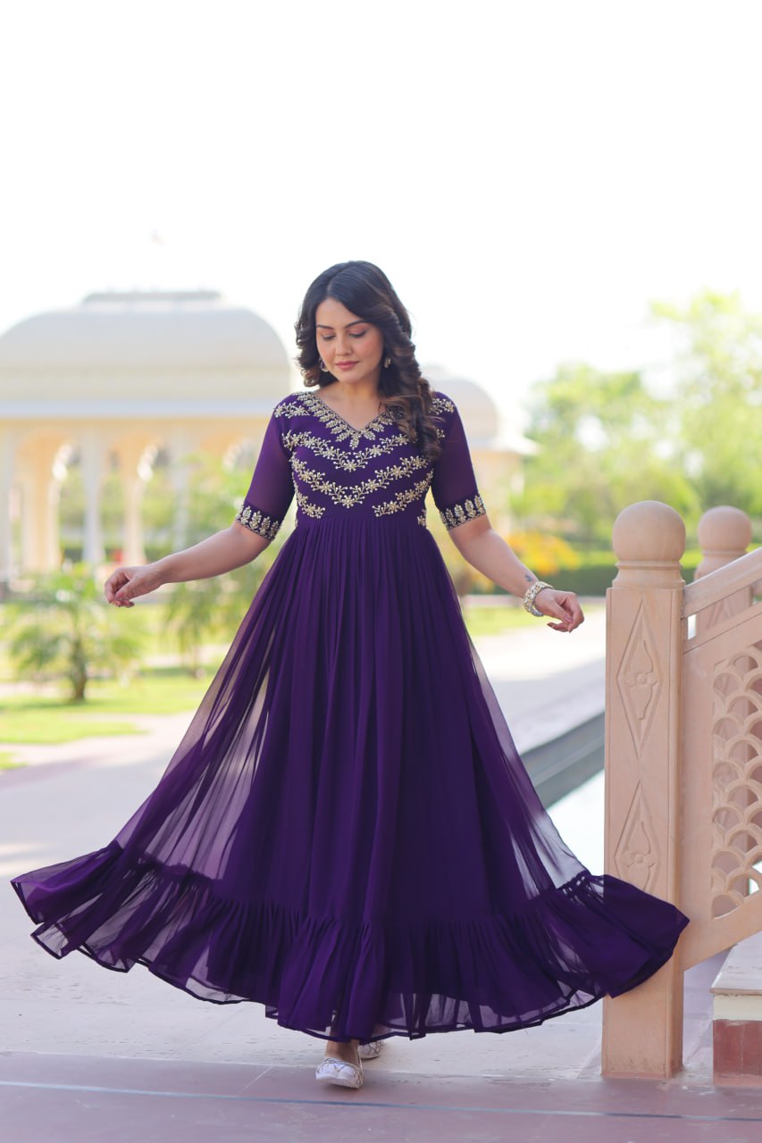 The Regal Bloom  Enchanting Gowns for the Soul That Shines