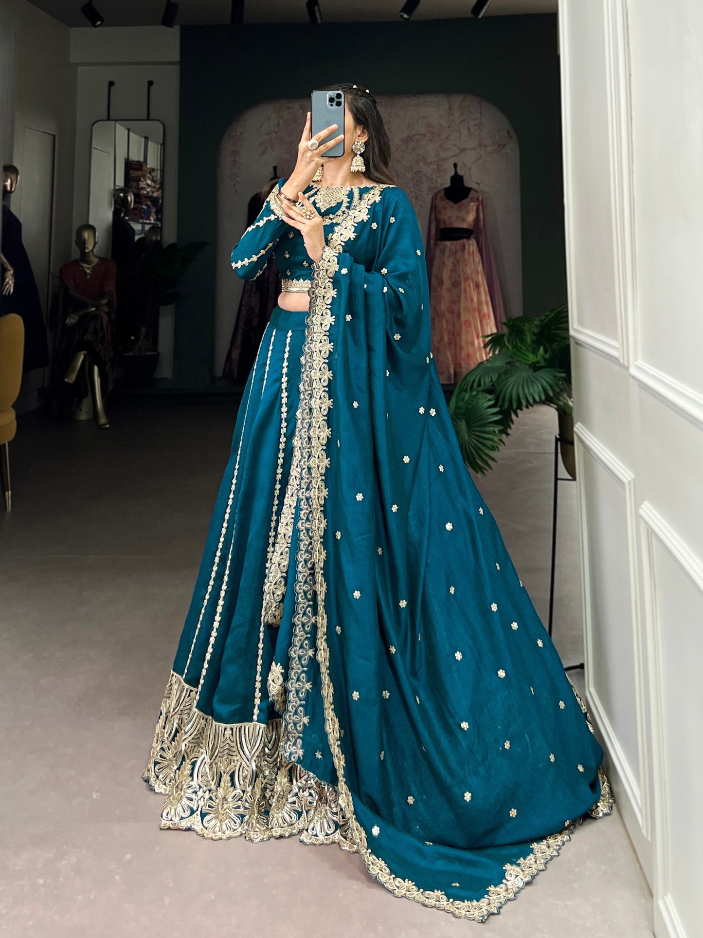 Sunkissed Lehenga Radiance in Fabric