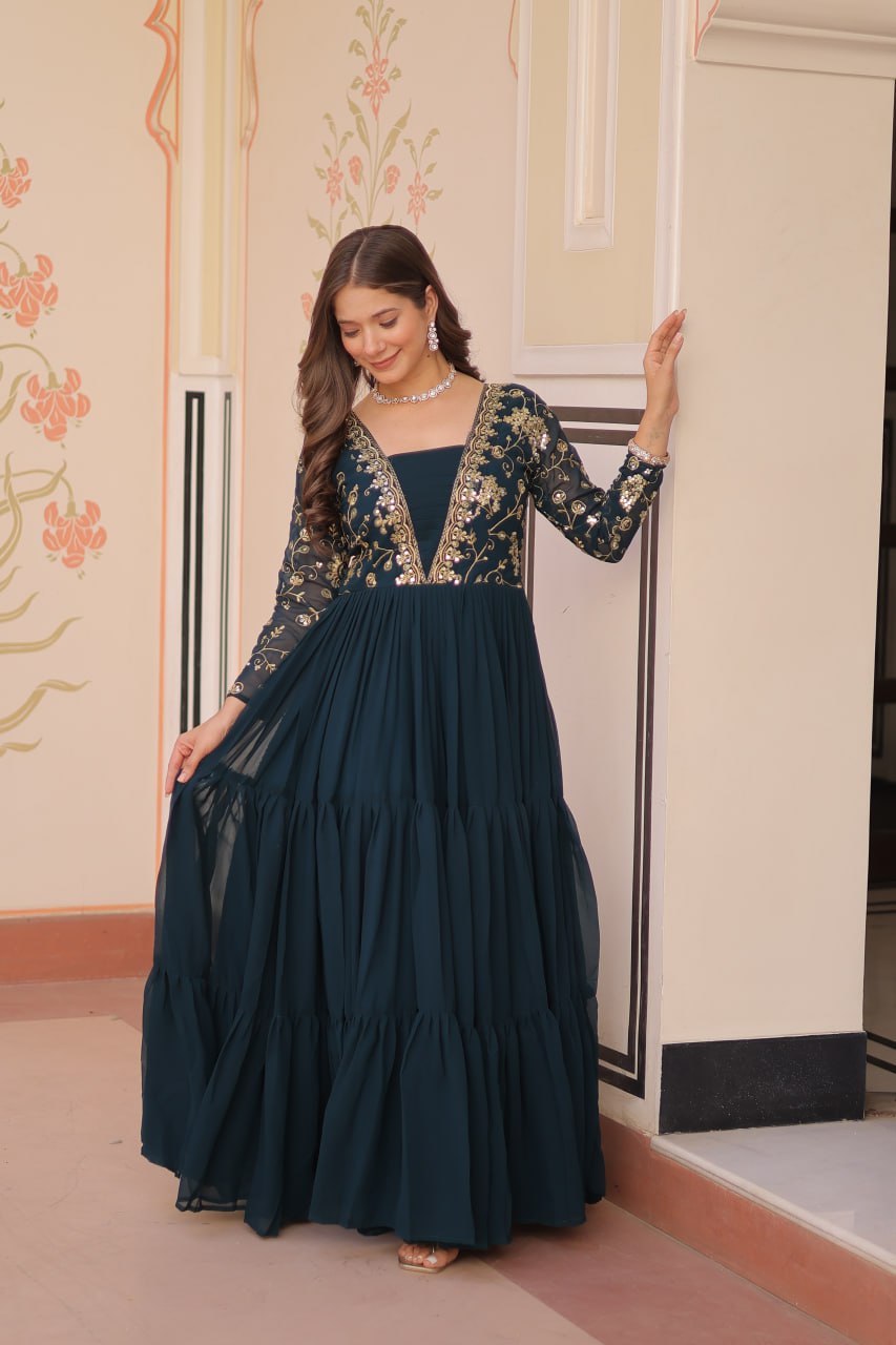 Embodying Royalty A Gown That Radiates Confidence