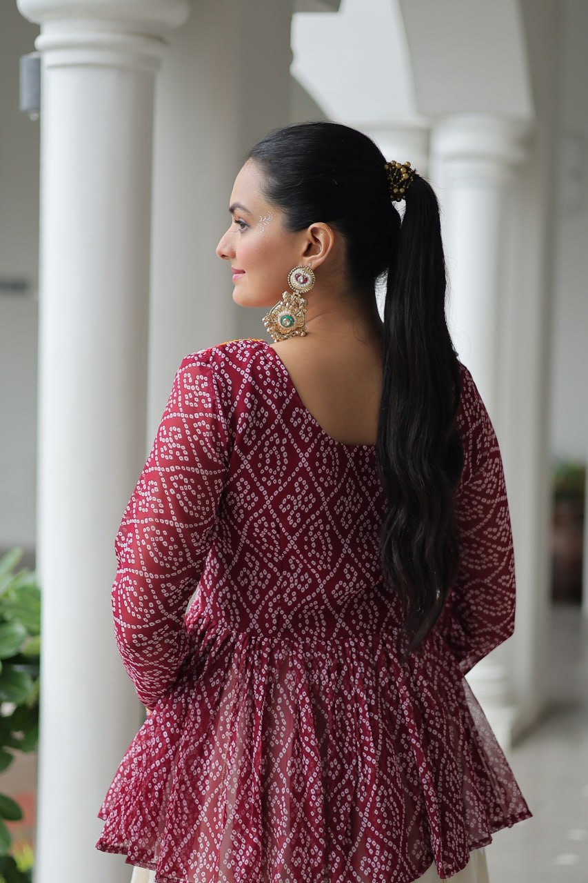 The rich Indian craftsmanship in the mirror work patch
