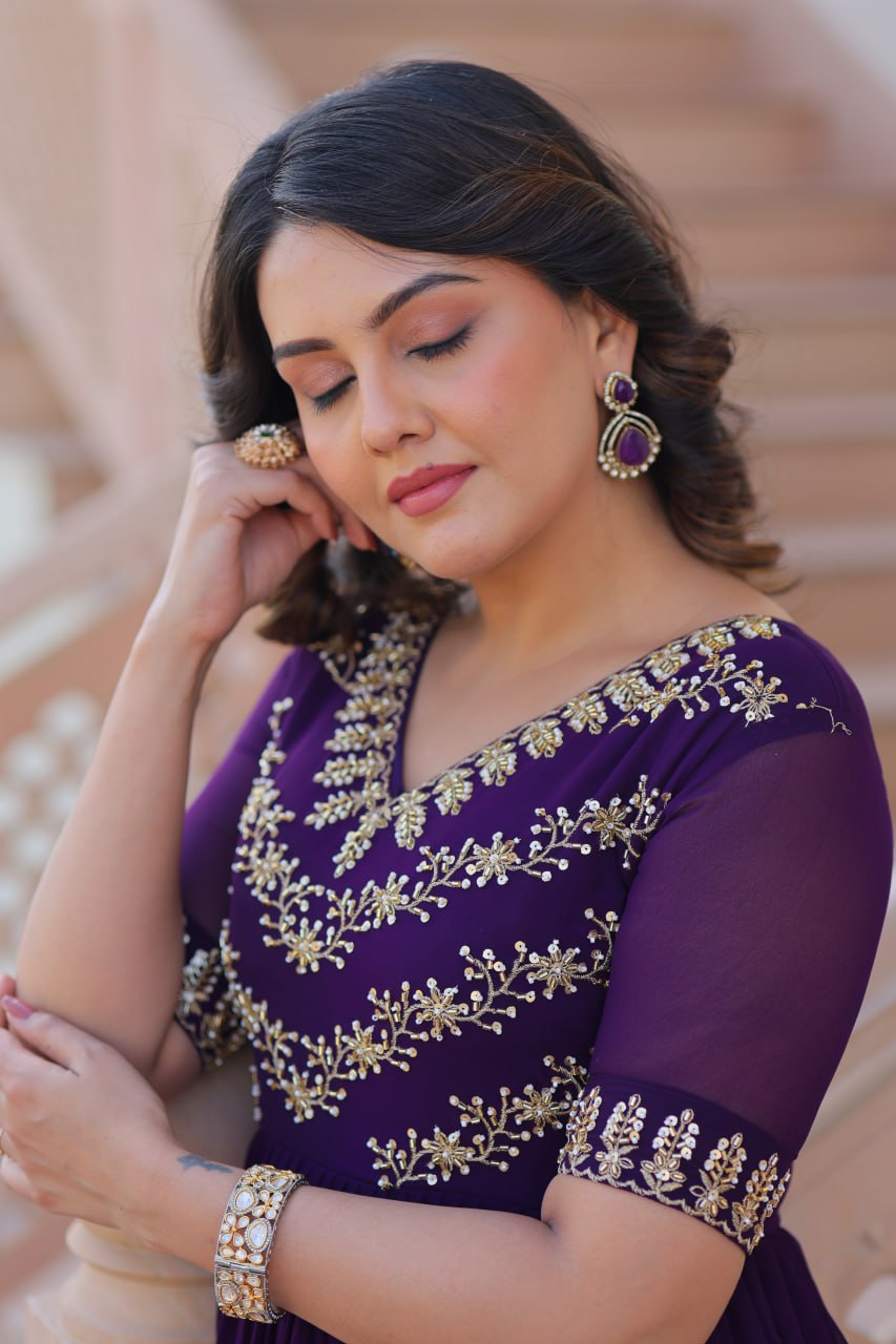 The Regal Bloom  Enchanting Gowns for the Soul That Shines
