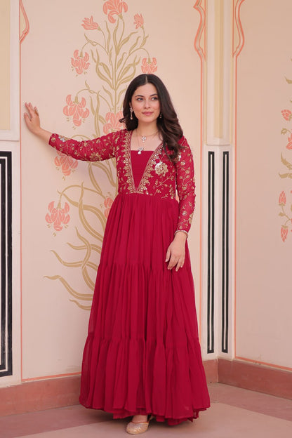 Zaika-e-Zar A Glorious Symphony of Embroidered Elegance