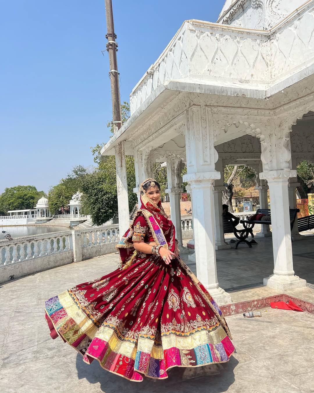 Graceful Echoes of Heritage A Celebration of Traditional Indian Elegance in Vibrant Lehengas