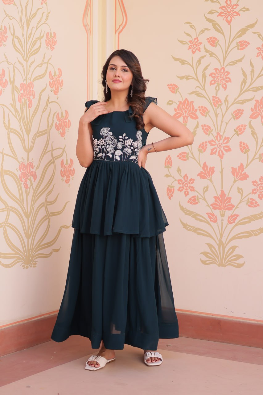 The Elegant Bloomline Styled in Ruffles Rooted in Grace