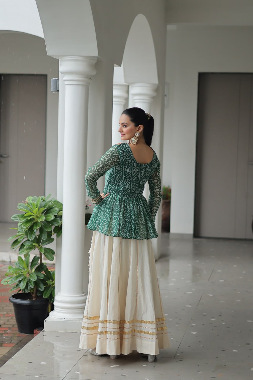 The rich Indian craftsmanship in the mirror work patch
