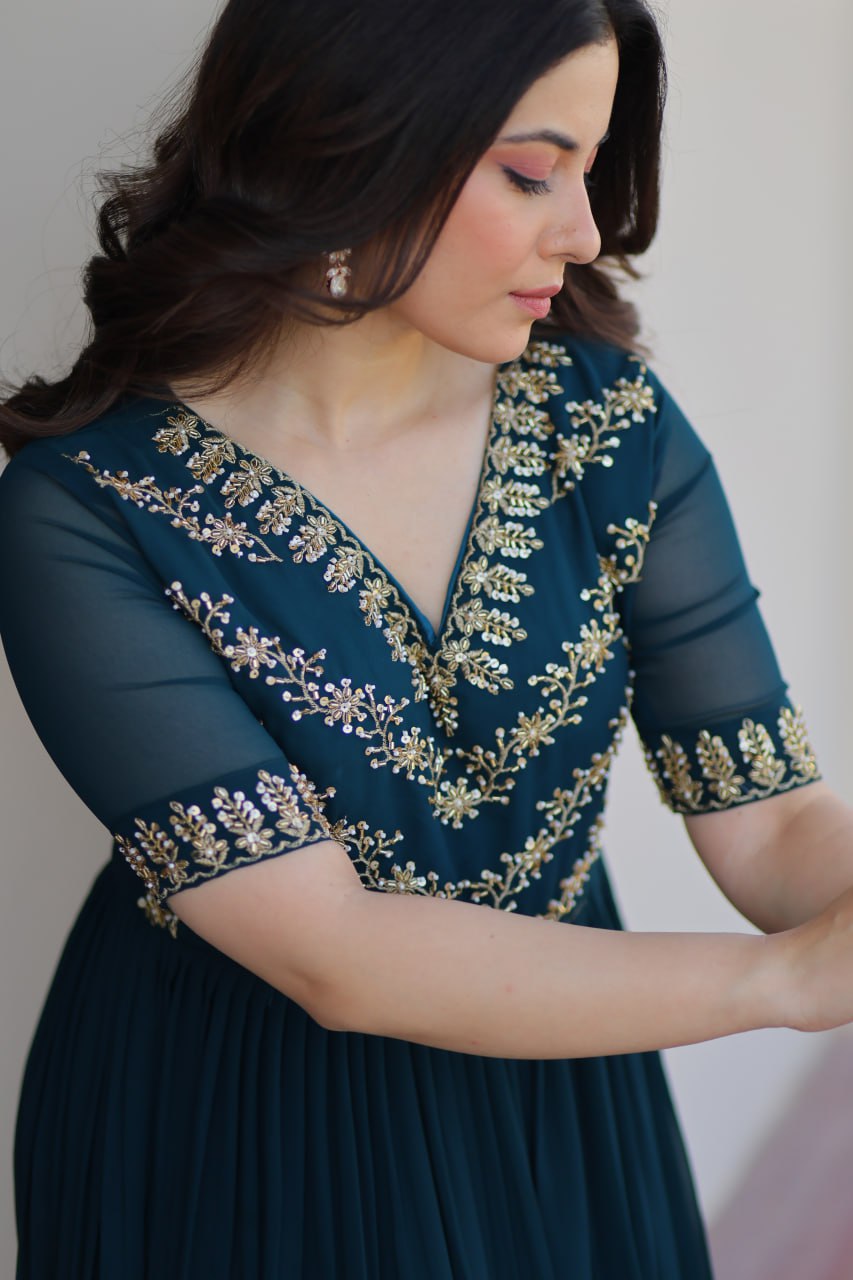 The Regal Bloom  Enchanting Gowns for the Soul That Shines