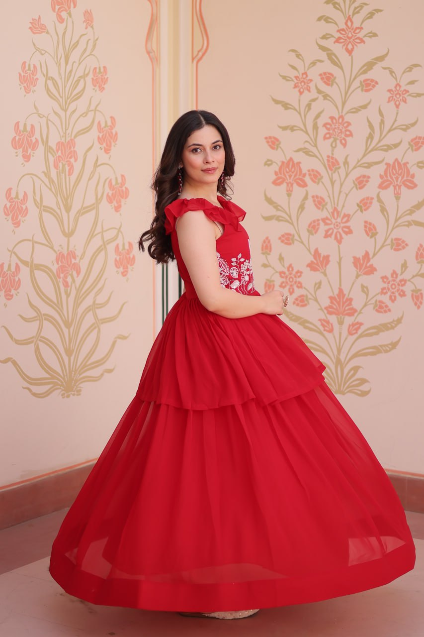 The Elegant Bloomline Styled in Ruffles Rooted in Grace