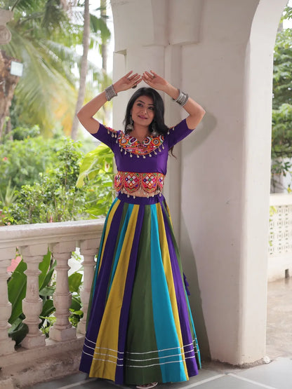 Vibrant Twirl – Traditional Elegance in Motion